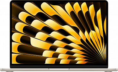 Ноутбук Apple MacBook Air 15" (M4, 2025) 16 ГБ, 512 ГБ SSD, "сияющая звезда"