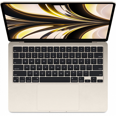 Ноутбук Apple MacBook Air 13,6" (M2, 2022) 256Гб, сияющая звезда