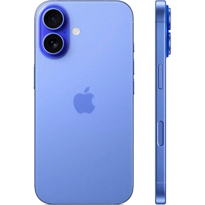 Смартфон Apple iPhone 16 Plus 256 ГБ ультрамарин
