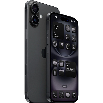 Смартфон Apple iPhone 16 512 ГБ чёрный